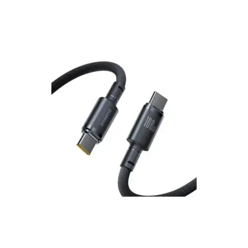 Дата кабель USB-C to USB-C 1.0m 100W black Baseus (E0426W00)