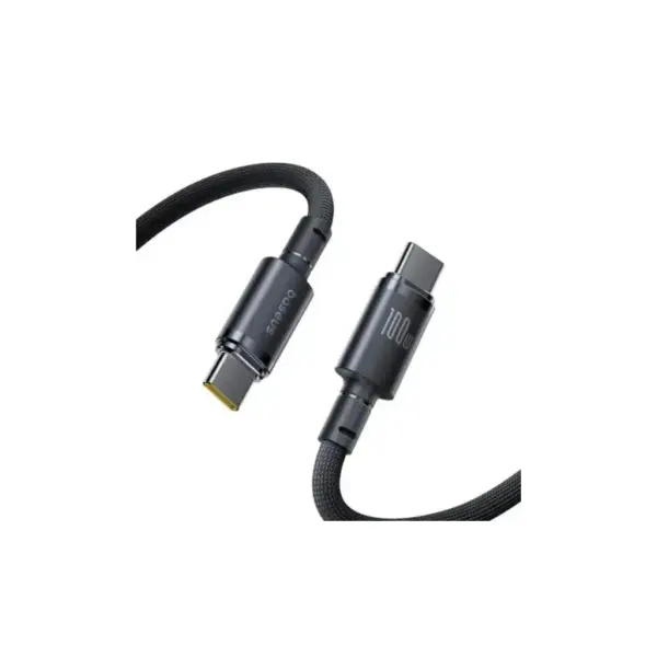 Дата кабель USB-C to USB-C 1.0m 100W black Baseus (E0426W00)