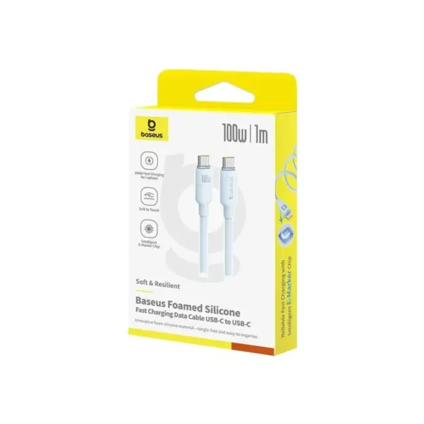 Дата кабель USB-C to USB-C 1.0m 100W blue Baseus (E0426702) Дата кабель USB-C to USB-C 1.0m 100W blue Baseus (E0426702)
