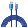 Дата кабель USB AM to USB-C 2.0m 6A 100W blue Baseus (CAJY000503)