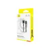 Дата кабель USB AM to USB-C 2.0m 60W black/gold Baseus (P10377802U01-02)