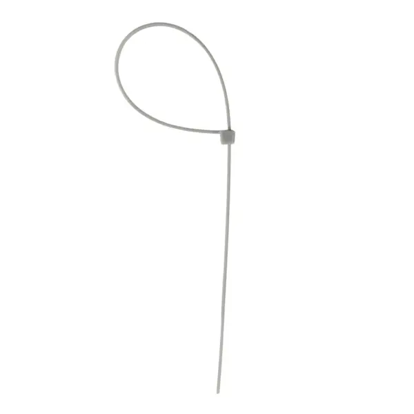 Стяжка Alloid 2.5х200мм, пластик, 100шт./уп., сірий (PC-25200G)