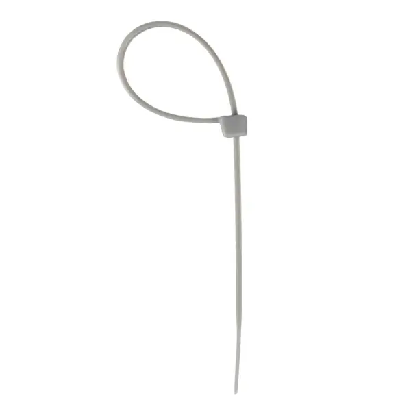 Стяжка Alloid 3.6х150мм, пластик, 100шт./уп., сірий (PC-36150G)