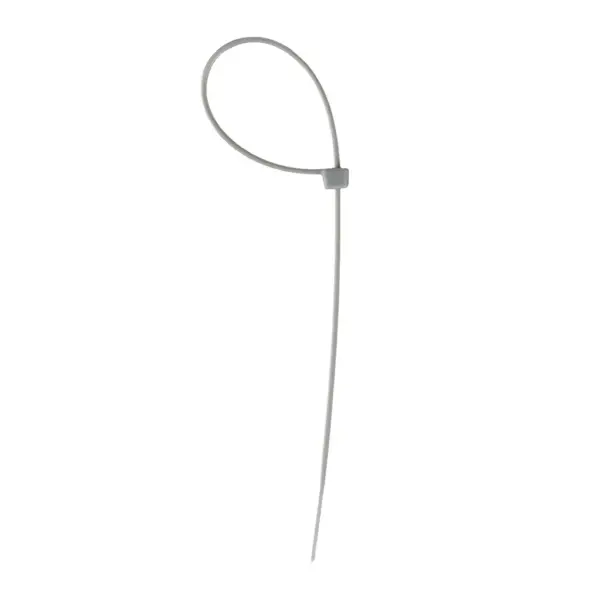 Стяжка Alloid 3.6х200мм, пластик, 100шт./уп., сірий (PC-36200G)