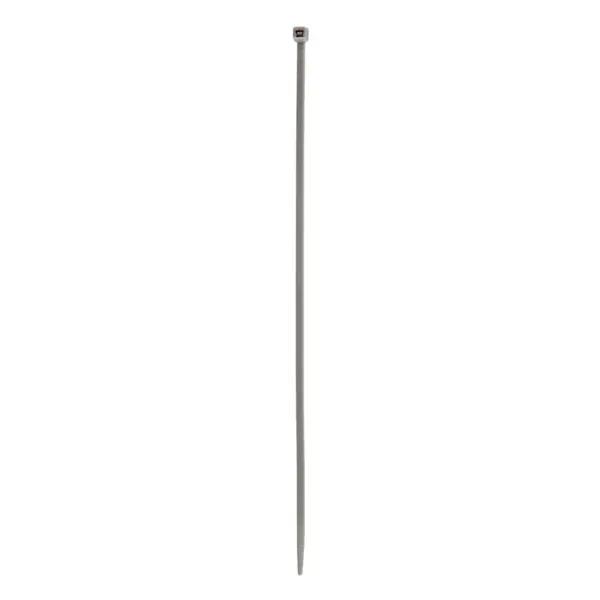 Стяжка Alloid 3.6х250мм, пластик, 100шт./уп., сірий (PC-36250G)