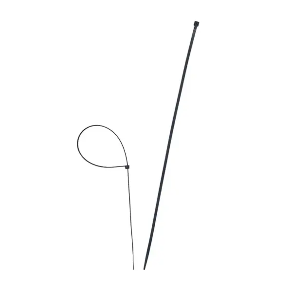 Стяжка Alloid 4.6х450мм, пластик, 100шт./уп., чорний (PC-46450 B)