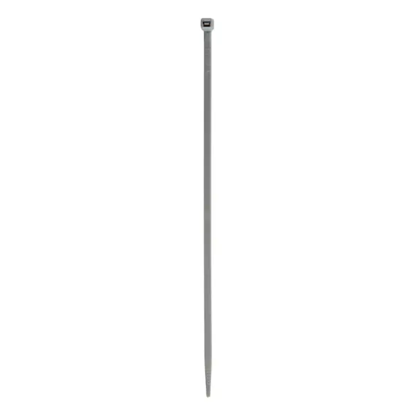 Стяжка Alloid 4.8х250мм, пластик, 100шт./уп., сірий (PC-48250G)