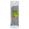 Стяжка Alloid 4.8х250мм, пластик, 100шт./уп., сірий (PC-48250G)