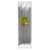 Стяжка Alloid 7.6х400мм, пластик, 100шт./уп., сірий (PC-76400G)