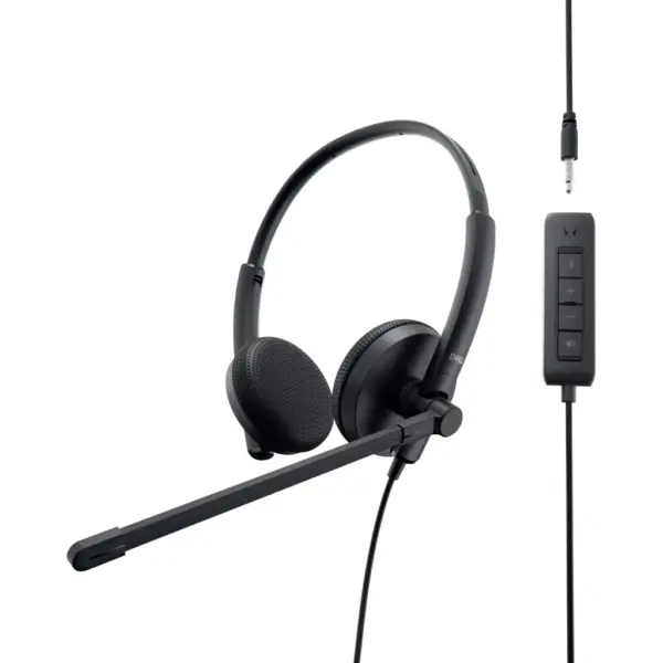Навушники Dell WH1022 Stereo Headset Black (520-AAVV)