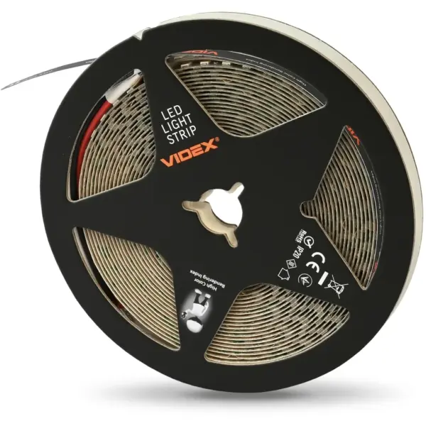Світлодіодна стрічка Videx DC12V 60W 5M 6000K Ra98 IP20 5м (VL-LST28144-12126-B5)