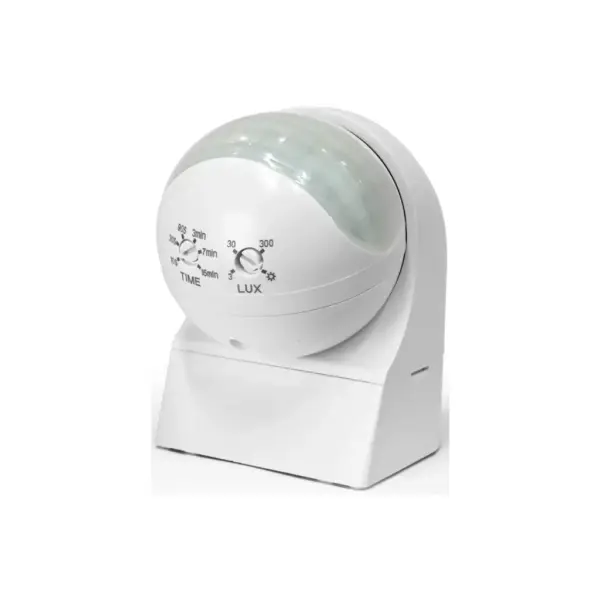 Датчик руху Videx 220V 800W IP44 інфрачервоний білий (VL-SPW11W)