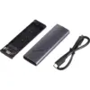 Кишеня зовнішня Maxxter USB-C USB 3.2 Gen2 M.2 NVMe PCI-E 10Gbps aluminum black (EHDE-2280S-01) Кишеня зовнішня Maxxter USB-C USB 3.2 Gen2 M.2 NVMe PCI-E 10Gbps aluminum black (EHDE-2280S-01)