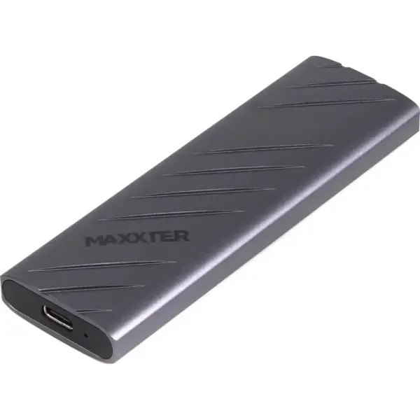 Кишеня зовнішня Maxxter USB-C USB 3.2 Gen2 M.2 NVMe PCI-E 10Gbps aluminum black (EHDE-2280S-01) Кишеня зовнішня Maxxter USB-C USB 3.2 Gen2 M.2 NVMe PCI-E 10Gbps aluminum black (EHDE-2280S-01)
