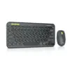 Комплект REAL-EL KIT-635W Wireless/Bluetooth Black (EL123100057)