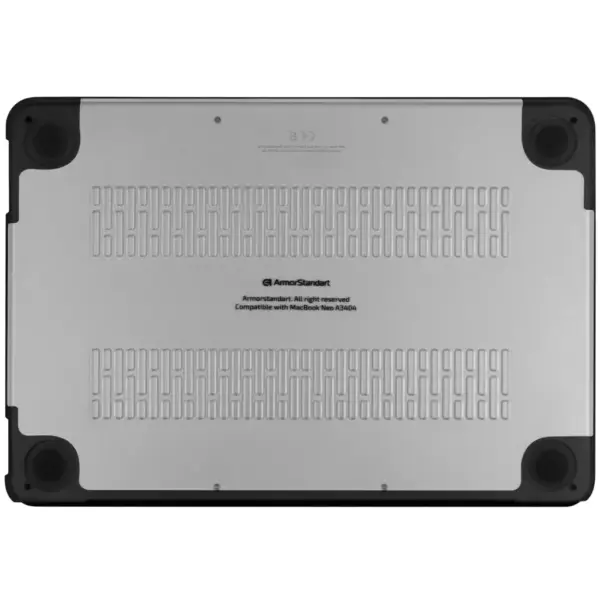 Чохол до ноутбука Armorstandart 13" MacBook Neo Clear Black Unit (ARM91121)