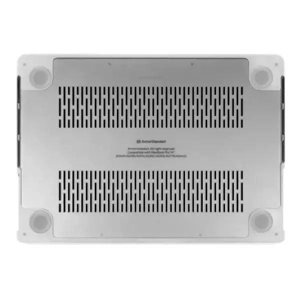 Чохол до ноутбука Armorstandart 14" MacBook Pro M5/M2 White Unit (ARM92904) Чохол до ноутбука Armorstandart 14" MacBook Pro M5/M2 White Unit (ARM92904)