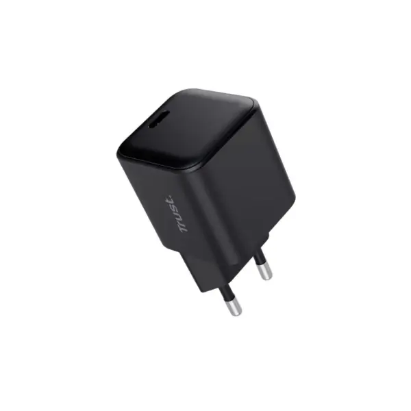 Зарядний пристрій Trust USB-C PD65W GaN PPS black (26046_TRUST)