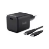 Зарядний пристрій Trust USB-C PD65W GaN PPS black (26046_TRUST)