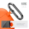 Чохол для навушників Armorstandart Hang Case For Apple AirPods Pro 3 Orange (ARM88278) Чохол для навушників Armorstandart Hang Case For Apple AirPods Pro 3 Orange (ARM88278)