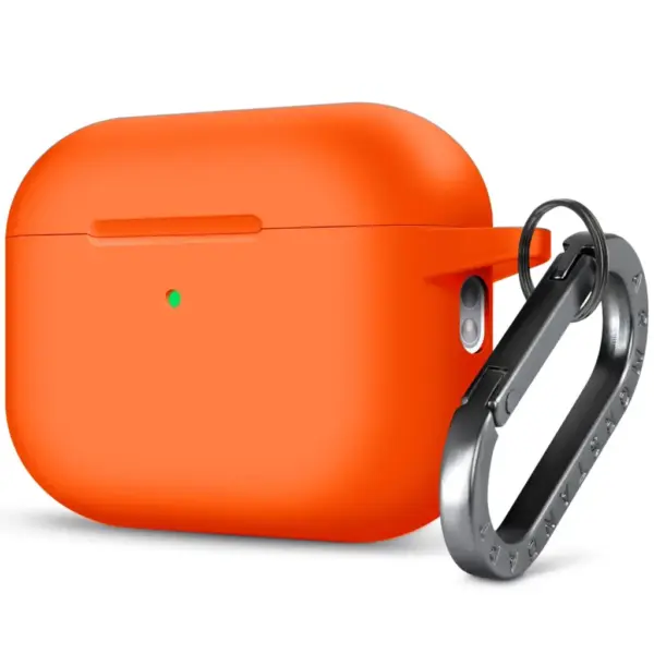 Чохол для навушників Armorstandart Hang Case For Apple AirPods Pro 3 Orange (ARM88278) Чохол для навушників Armorstandart Hang Case For Apple AirPods Pro 3 Orange (ARM88278)
