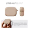 Чохол для навушників Armorstandart Hang Case For Apple AirPods Pro 3 Pink Sand (ARM88314) Чохол для навушників Armorstandart Hang Case For Apple AirPods Pro 3 Pink Sand (ARM88314)