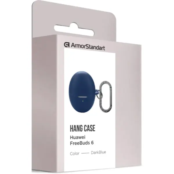 Чохол для навушників Armorstandart Hang Case For Huawei FreeBuds 6 Dark Blue (ARM86143)