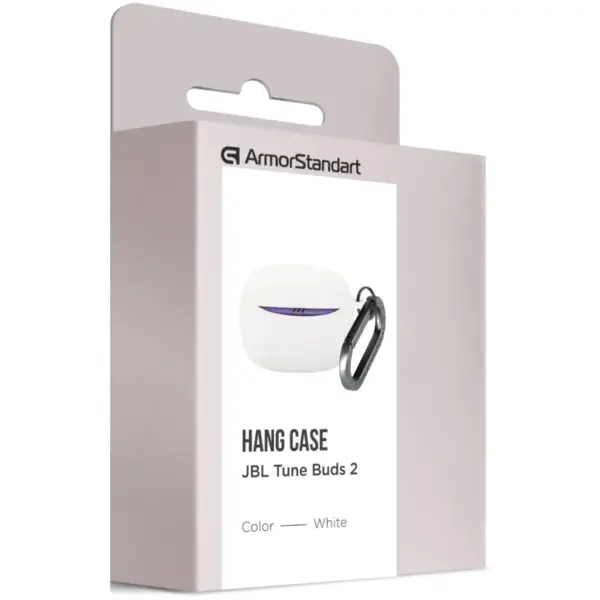 Чохол для навушників Armorstandart Hang Case For JBL Tune Buds 2 White (ARM90999)