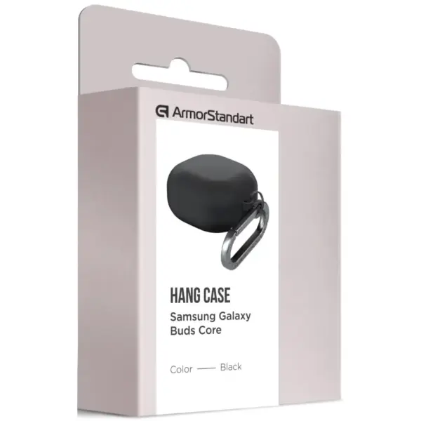 Чохол для навушників Armorstandart Hang Case For Samsung Galaxy Buds Core Black (ARM88041)
