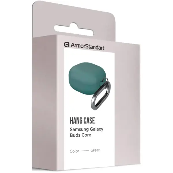 Чохол для навушників Armorstandart Hang Case For Samsung Galaxy Buds Core Green (ARM88042) Чохол для навушників Armorstandart Hang Case For Samsung Galaxy Buds Core Green (ARM88042)