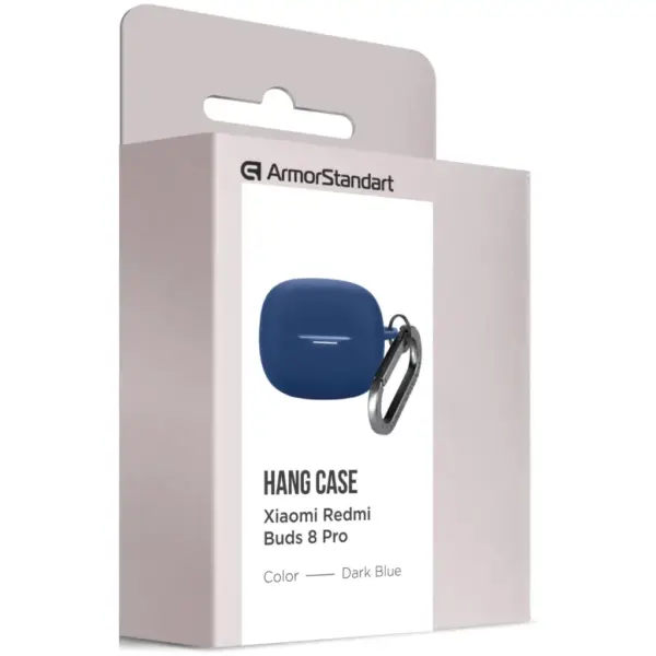 Чохол для навушників Armorstandart Hang Case For Xiaomi Redmi Buds 8 Pro Dark Blue (ARM91109)
