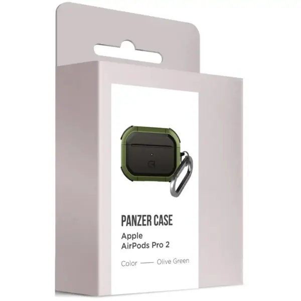 Чохол для навушників Armorstandart Panzer For Apple Airpods Pro 2 Olive Green (ARM82754)