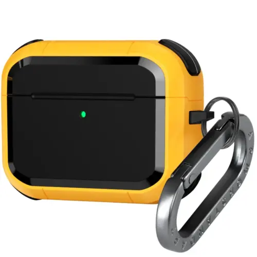 Чохол для навушників Armorstandart Panzer For Apple Airpods Pro 3 Yellow (ARM90047)