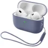 Чохол для навушників Armorstandart Silicone Case with straps For Apple AirPods Pro 3 Dark Purple (ARM91280)
