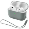 Чохол для навушників Armorstandart Silicone Case with straps For Apple AirPods Pro 3 Grey (ARM91281)