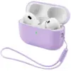 Чохол для навушників Armorstandart Silicone Case with straps For Apple AirPods Pro 3 Pink Purple (ARM91284)