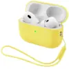 Чохол для навушників Armorstandart Silicone Case with straps For Apple AirPods Pro 3 Yellow (ARM91288)