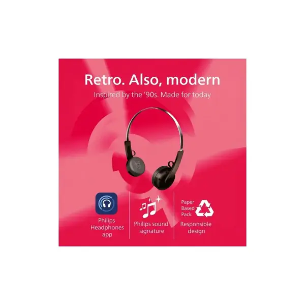 Навушники Philips TAH2000 Black (TAH2000BK/00)