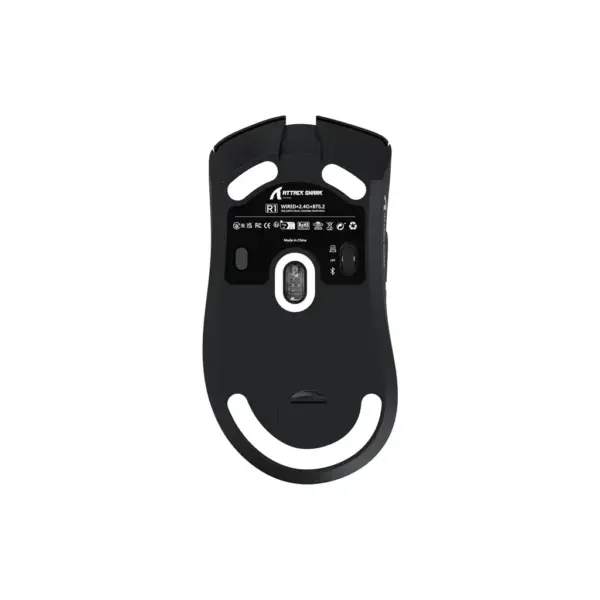 Мишка Attack Shark R1 Wireless/Bluetooth Black (R1B_AS) Мишка Attack Shark R1 Wireless/Bluetooth Black (R1B_AS)