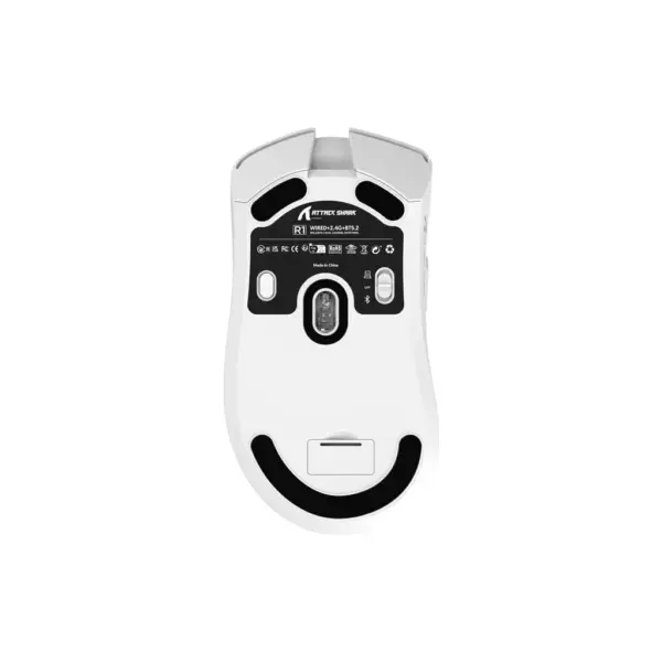 Мишка Attack Shark R1 Wireless/Bluetooth White (R1W_AS) Мишка Attack Shark R1 Wireless/Bluetooth White (R1W_AS)