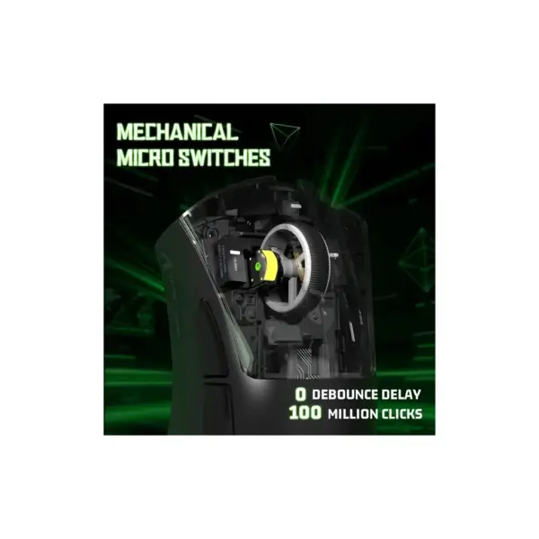 Мишка Attack Shark V3 Ultra-Light Wireless Black (V3B_AS)