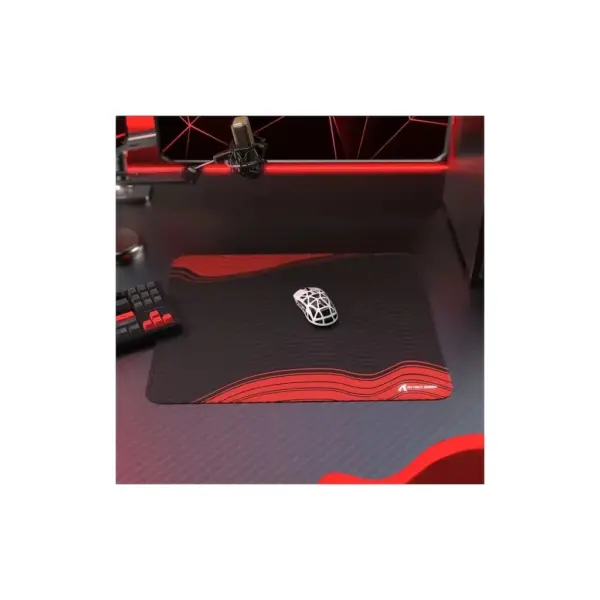 Килимок для мишки Attack Shark CM02 Contour line Black/Red (CM02CLBR_AS)