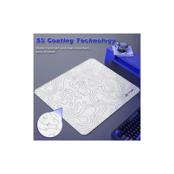 Килимок для мишки Attack Shark CM02 Contour White (CM02CW_AS)