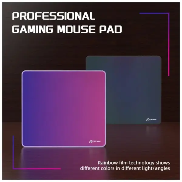 Килимок для мишки Attack Shark CM03 eSport Violet/Blue Gradient (CM03VBG_AS)