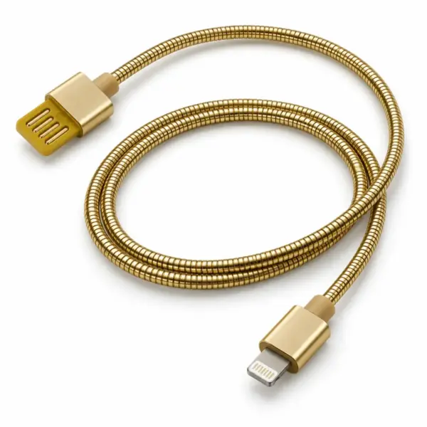 Дата кабель USB 2.0 AM to Lightning 1.0m 2.4A metal gold XoKo (XK-CTL-001-GD) Дата кабель USB 2.0 AM to Lightning 1.0m 2.4A metal gold XoKo (XK-CTL-001-GD)