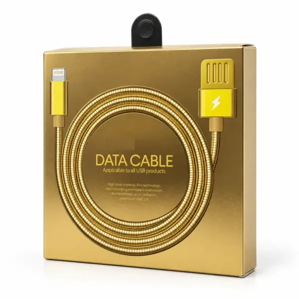 Дата кабель USB 2.0 AM to Lightning 1.0m 2.4A metal gold XoKo (XK-CTL-001-GD) Дата кабель USB 2.0 AM to Lightning 1.0m 2.4A metal gold XoKo (XK-CTL-001-GD)