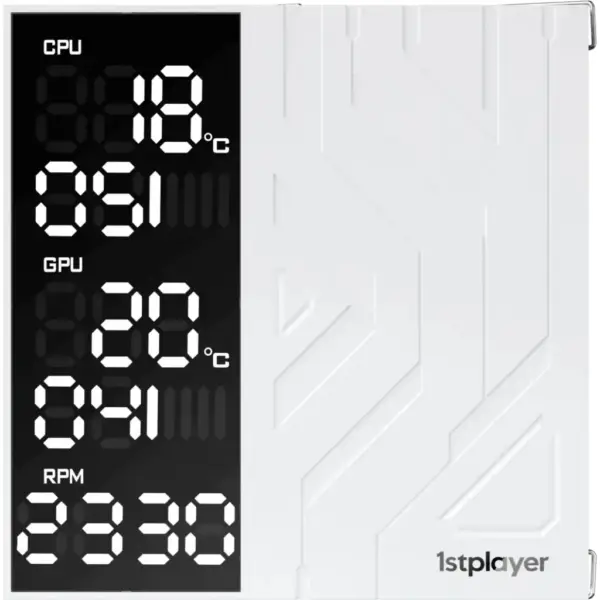 Кулер до процесора 1stPlayer FB12DS-6-WH
