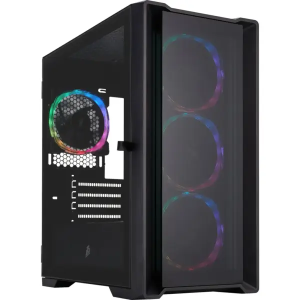 Корпус для ПК 1stPlayer T4-G-BK-4FS7