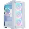 Корпус для ПК 1stPlayer T4-G-WH-4FS7-W