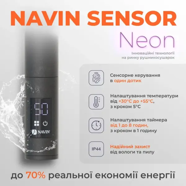 Сушарка для рушників Navin Камелія, 800х480х105мм (12-207033-4880)